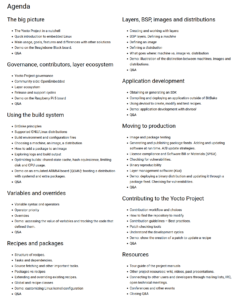 Thumbnail of the agenda on https://rootcommit.com/training/seminars/yocto-seminar/