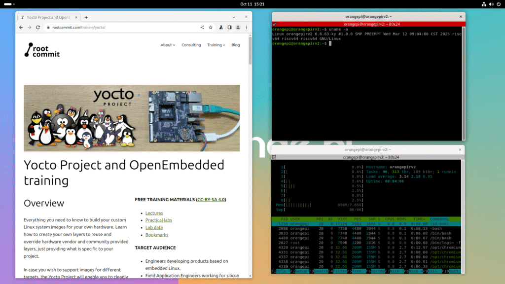 Orange Pi RV2 Ubuntu 24.04 screenshot
