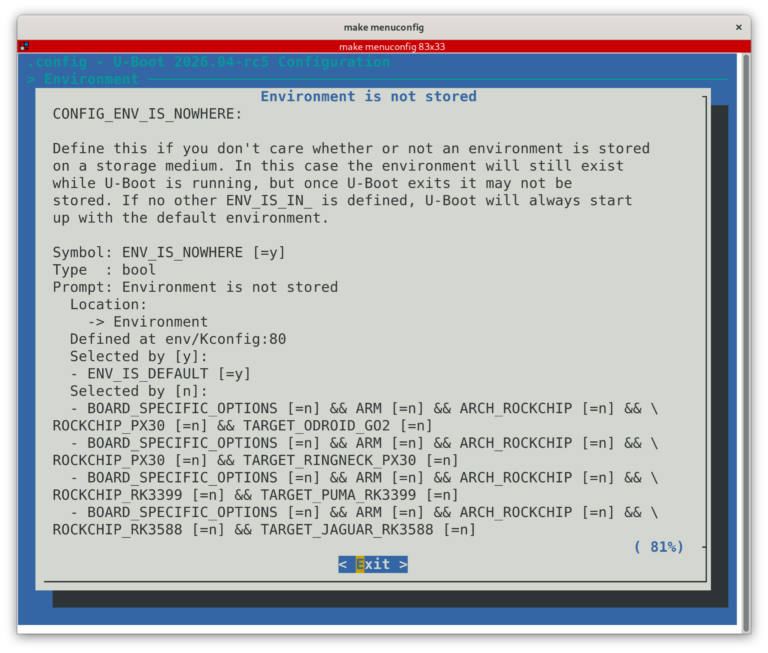 U-Boot: protect sensitive environment variables – Root Commit